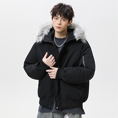 潮流宽松棉服高高街潮牌休闲棉衣A161-9987，男装棉衣，电商A161