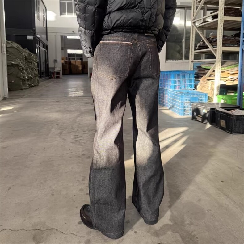 1506-1/K6061/P46潮牌男女宽松百搭时尚牛仔裤直筒阔腿腿潮,男装牛仔裤,星座1506-1