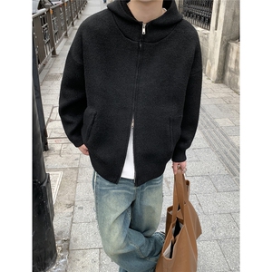 MY05 重磅加厚开衫毛衣外套 P135图片