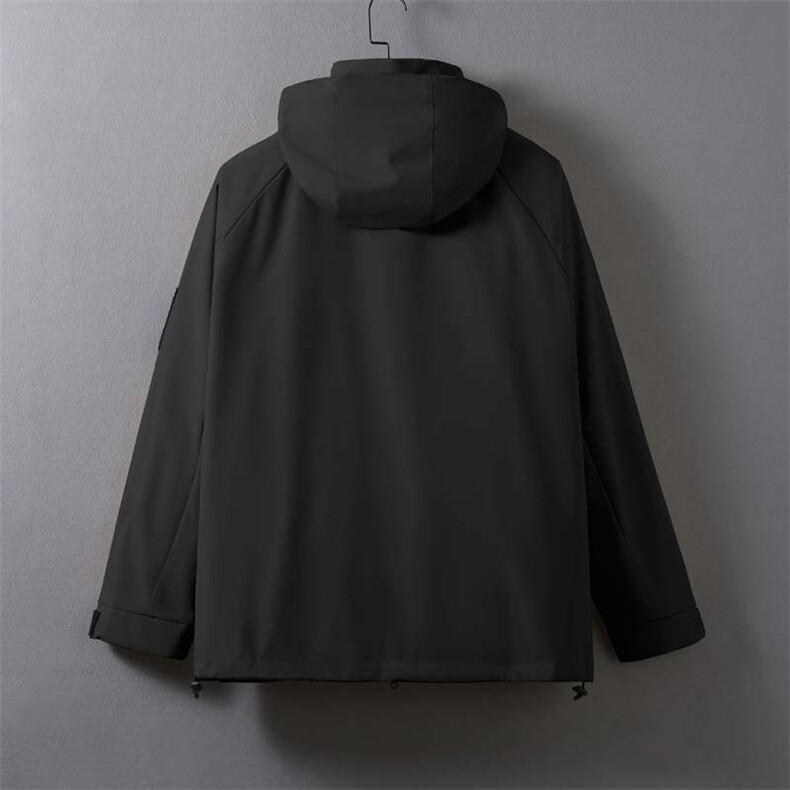 加厚活里活面冲锋衣两件套工装夹克外套XZ402-2-JK2405P120控158,男装夹克,星座402-2