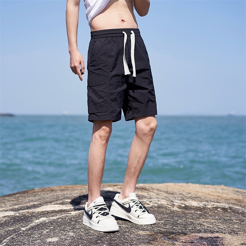 【深度库存】夏季休闲短裤男薄款冰丝中裤五分裤男B381/366，男装牛仔裤，电商B381（原B382）