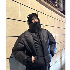 美式cleanfit盔甲羽绒棉服面包服立领外套男H1032P128（网图），男装棉衣，电商A341