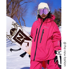 24冬防水防风保暖中性情侣户外单板加绒加厚滑雪服男女HF88-P195，男装棉衣，电商A001