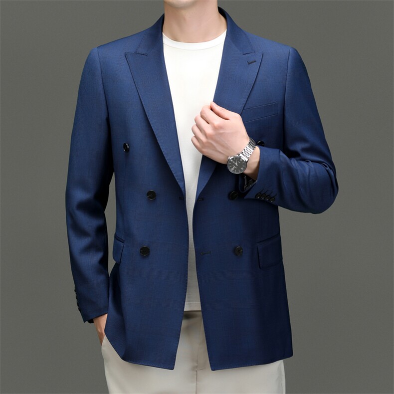 秋季新款西装男西服简约外套西服商务休闲小西装单西,男装西服,电商B360
