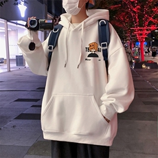 CM065P60新品重磅纯棉连帽卫衣秋冬外套卡通印花帽衫秋冬外套，男装卫衣，星座304A-1