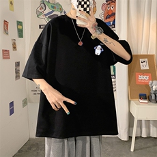 DX17167-P20纯短袖t恤男大码半袖打底衫宽松体恤衫港风，男装T恤，电商A040