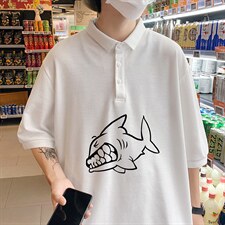 PL57041-P35翻领短袖polo衫男大码胖子半袖t恤男有领保罗衫,男装Polo衫,电商A040