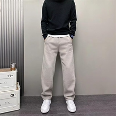 高品质阔腿裤立体刺绣男女直筒百搭运动休闲卫裤弯刀裤SK112P37，男装休闲裤，星座1112-1