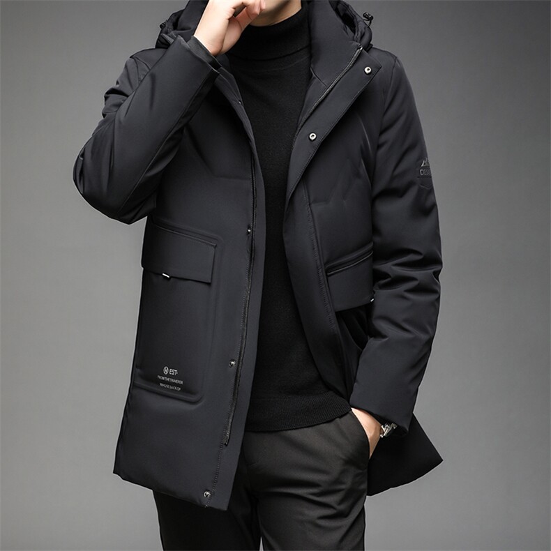 AC9906钱塘2020-3冬季羽绒服白鸭绒防寒保暖外套男加厚P265,男装羽绒服,钱塘207-3