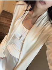 轻薄透气长袖针织开衫女夏季修身显瘦防晒罩衫上衣，女装针织衫/毛衣，织己羊绒