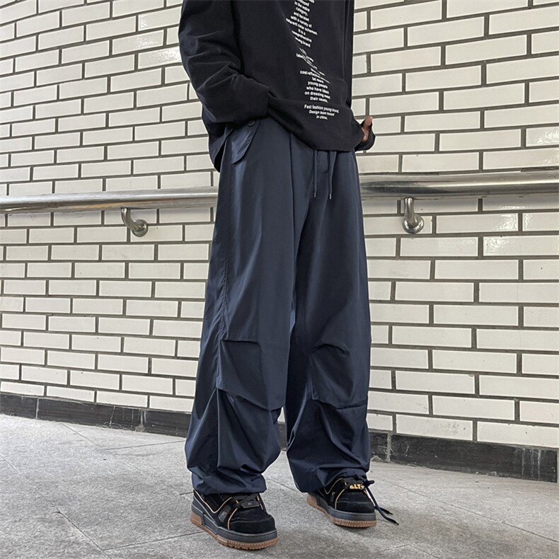 秋季新款速干休闲工装长裤美式vibe复古机能冲锋裤男 K7443-P38图片