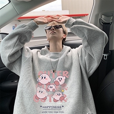 8XL圆领卫衣男超大码胖子肥佬大号长袖t恤S6310-P28加绒款-P33，男装卫衣，电商A040