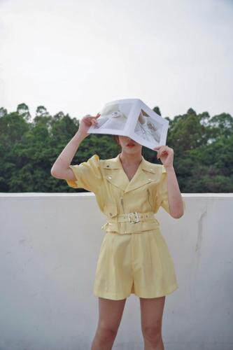 丝毛面料，轻薄的高级挺括感……，女装，GN