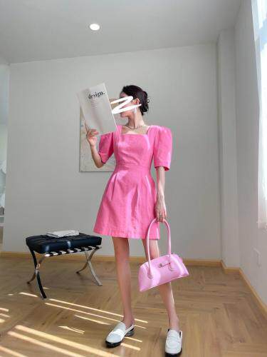 【现货】牛仔棉修身连衣裙，女装连衣裙，LION&CAT(2F)