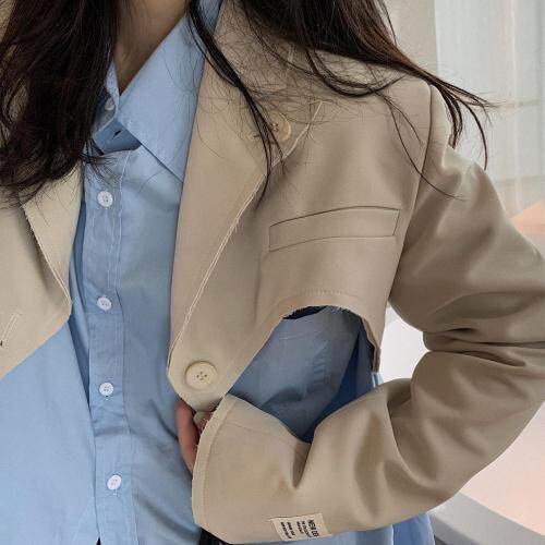 超短款西装，女装西装，XTZ style