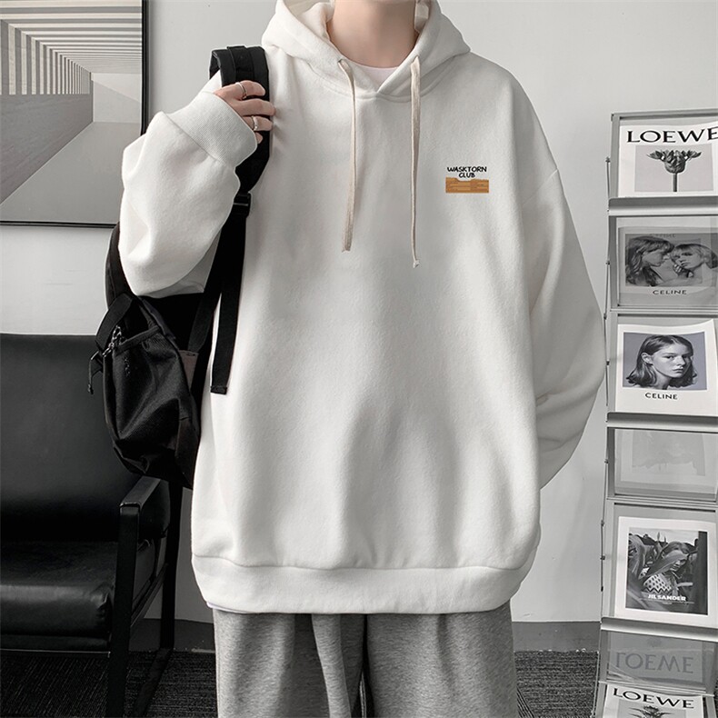 连帽卫衣男大码运动服帽衫外套WY2350-P35图片