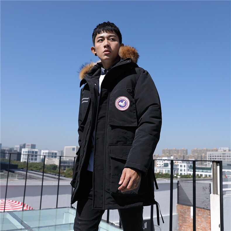 2020电商B247冬季新款保暖舒适加拿大大鹅工装羽绒服男MY81,男装羽绒服,电商B247