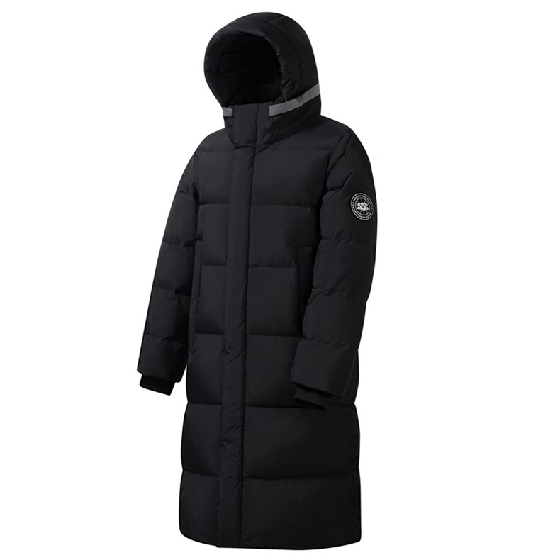 大鹅长款过膝盖情侣校服学生白鸭绒给羽绒服外套控价298，男装羽绒服，星座301D-5(原星座1415）