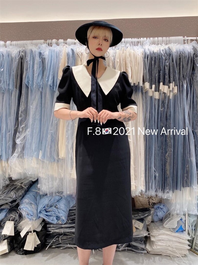 经典法式连衣裙，两色两码，女装连衣裙，慕容神话