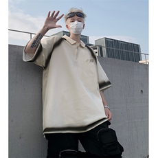 polo衫短袖t恤男夏季宽松休闲半拉链体恤衫XZ514-2-202479-P63，男装T恤，星座514-2(原B239)
