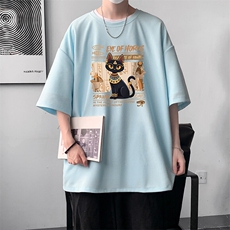 华夫格t恤男短袖男大码五分袖大皂风HT73429-P22，男装T恤，电商A040