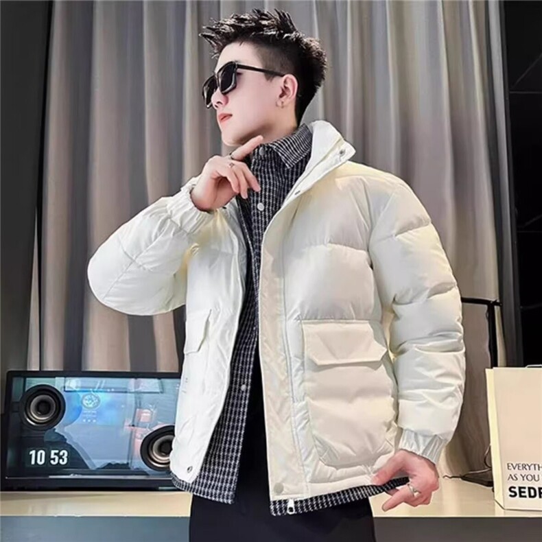 冬季潮牌保暖棉服男潮流假两件工装棉衣2026新款男士冬装夹克,男装夹克,星座218-1（原230）