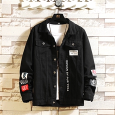 T600&708-p103限价128-牛仔情侣套装男大码夹克牛仔外套男士女士，男装工装外套，星座103A