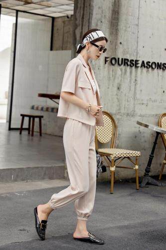 夏装套裤新款，女装，村口伊依