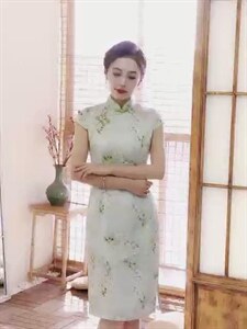 旗袍是古韵美！，女装婚纱/旗袍/礼服，衣迷族