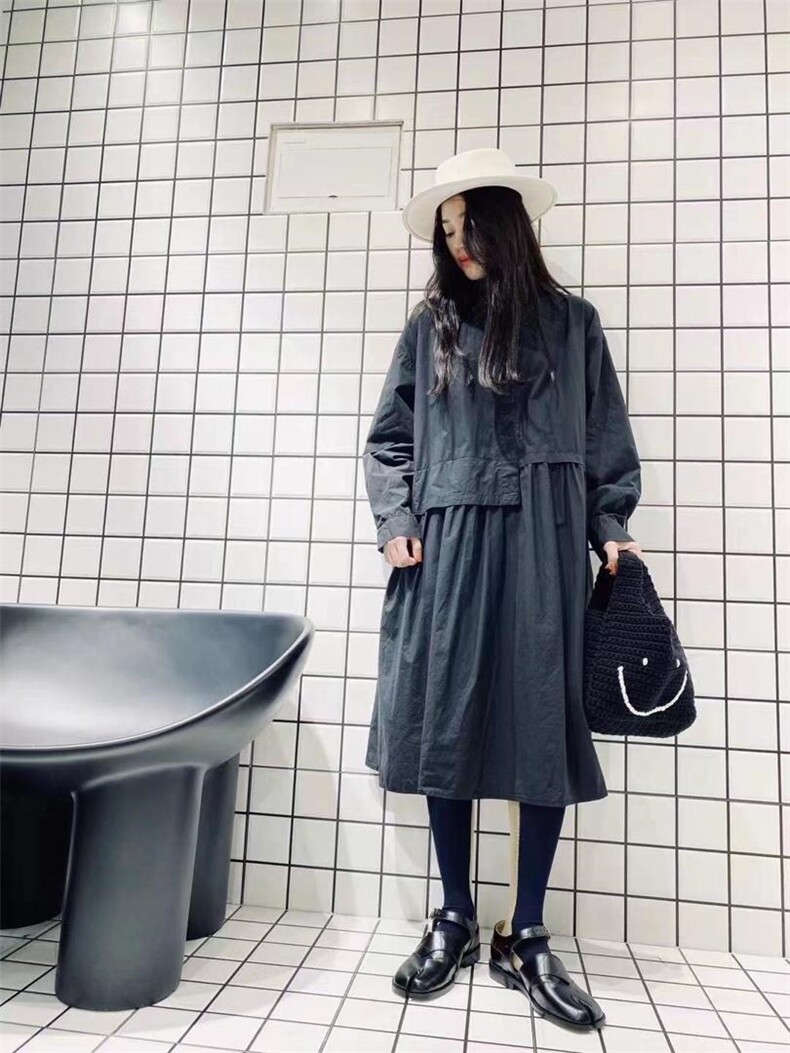 秋季新款薄款衬衣裙，其它，丰衣主色