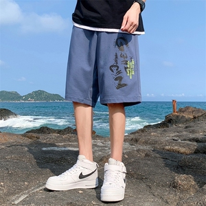 DD6451P28海景 短裤男夏季宽松潮牌休闲五分薄款外穿运动夏装直筒图片