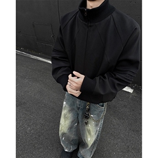 2026韩版宽松立领夹克男装青年时尚休闲外套504-W35-TP60，男装夹克，星座504