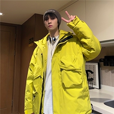 冲锋衣棉服加厚保暖冬季户外连帽MY9303-P100，男装夹克，电商A021