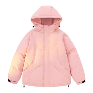 现货冬季连帽棉服得物二开跑量款棉衣男女同款C323-1-MY8852-P95图片