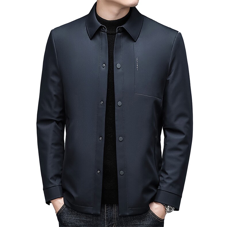 DZA88888钱塘2020-3商务休闲简约百搭中年男士冬季羽绒服P205,男装羽绒服,钱塘207-3