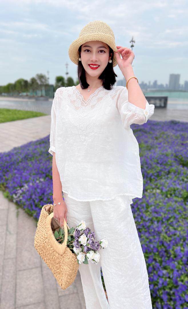 纯苎小衫 时尚女装巜川哲》4028 休闲时尚，其它，川哲