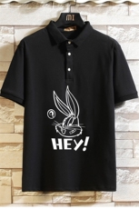PL57179-P35翻领短袖polo衫男大码胖子半袖t恤男有领保罗衫砖墙，男装Polo衫，电商A040A