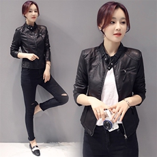 法式立領(lǐng)皮衣可拆卸領(lǐng)外套顯瘦網(wǎng)紅秋冬女裝百搭洋氣短款時(shí)尚休閑,女裝法式立領(lǐng)皮衣可拆卸領(lǐng)外套顯瘦網(wǎng)紅秋冬女裝百搭洋氣短款時(shí)尚休閑,女裝皮衣,緣衣格,緣衣格