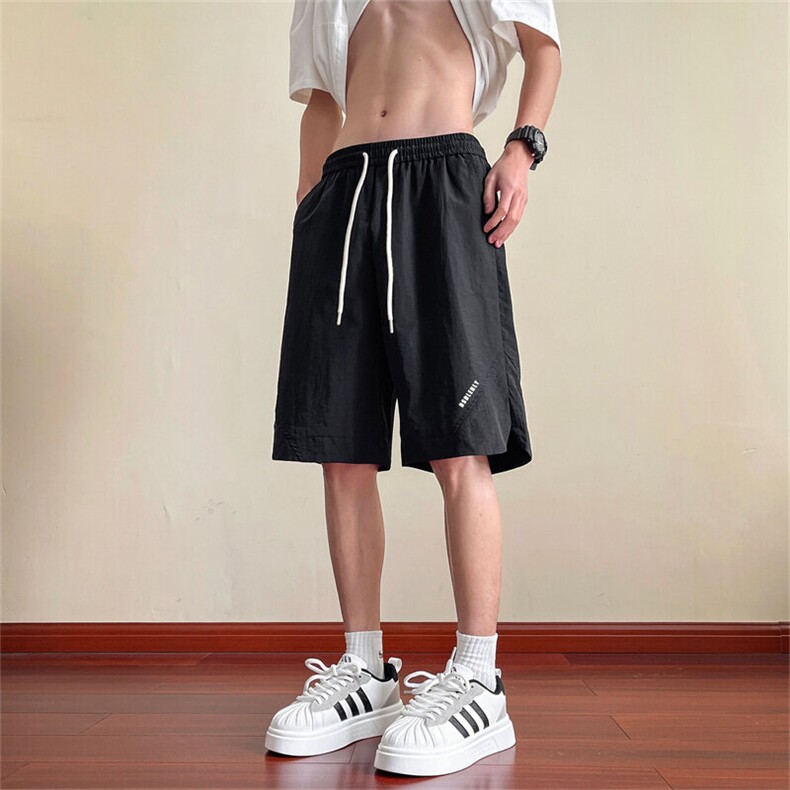 2025速干激光打孔印花短裤特P25M-5XL,男装牛仔裤,电商B325