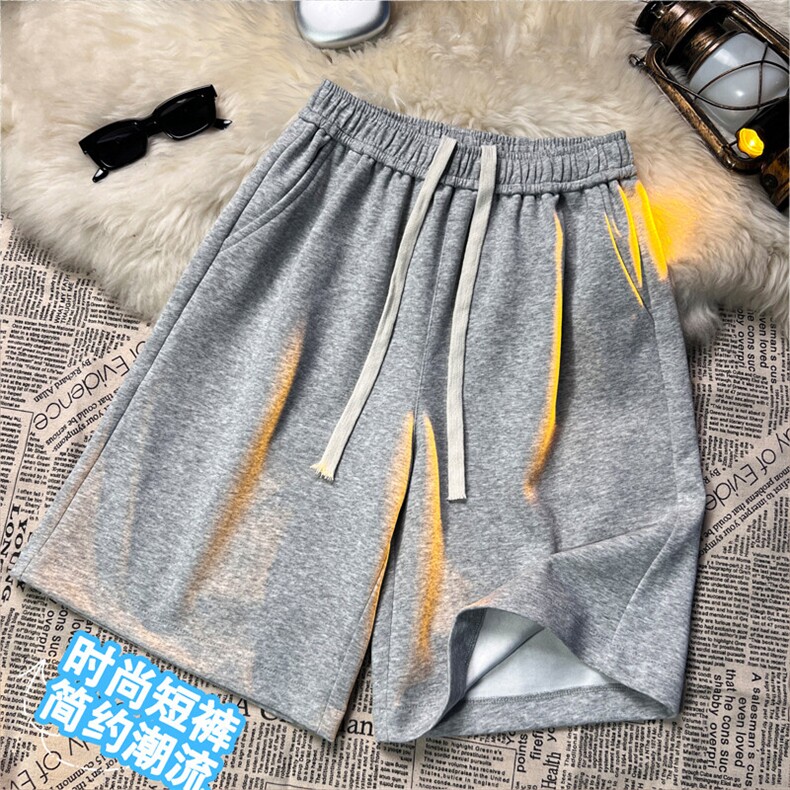 百搭舒适垂顺短裤休闲简约透气五分裤多色TP51：12：29.9，男装牛仔裤，星座718-1