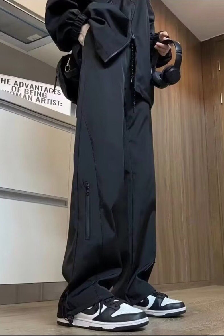 特P35网络图冲锋裤男士2026新款速干宽松直筒长裤夏季运动,男装休闲裤,星座218-1（原230）