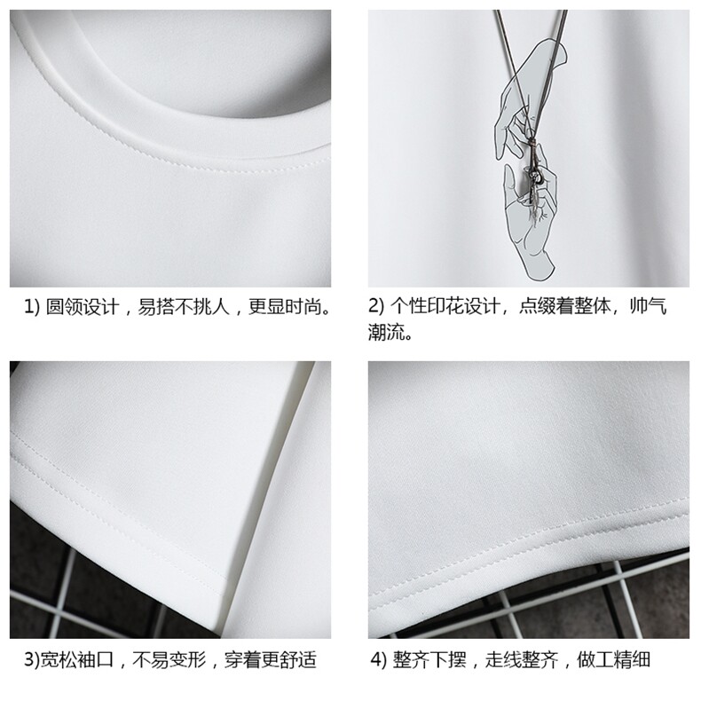 TK28147-P25春夏季七分袖t恤男大码五分袖男短袖中袖网格挂拍,男装T恤,电商A040A