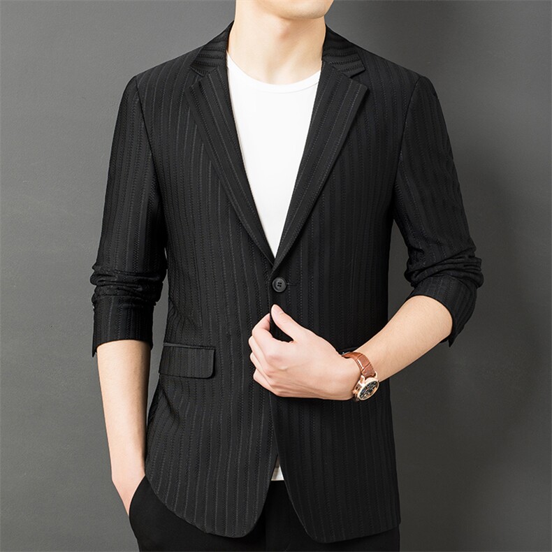 BJ23003男式2023春季新款便西男韩版西装外套商务休闲西服P185,男装西服,电商B360