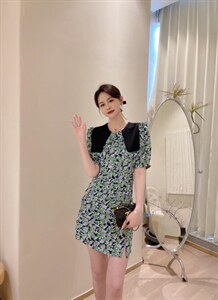 3个码密斯倩连衣裙图片