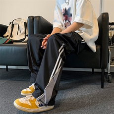 C5361-TP50控价68新款春季宽松工装束脚裤男美式休闲线条裤子，男装休闲裤，电商A102-1