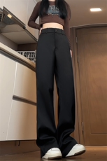 特批P35无差价2025美式西裤男女潮流休闲裤大码百搭阔腿裤K5626，男装休闲裤，电商A001-1