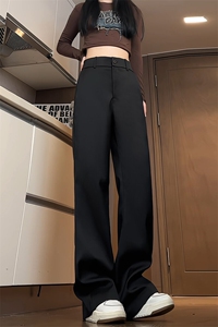 特批P35无差价2025美式西裤男女潮流休闲裤大码百搭阔腿裤 K5626图片