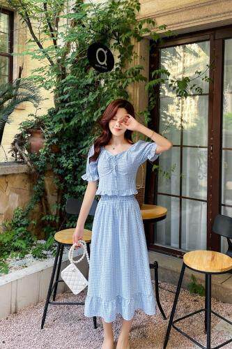 两件套，兰桔两色三码MLXL，女装，票意情