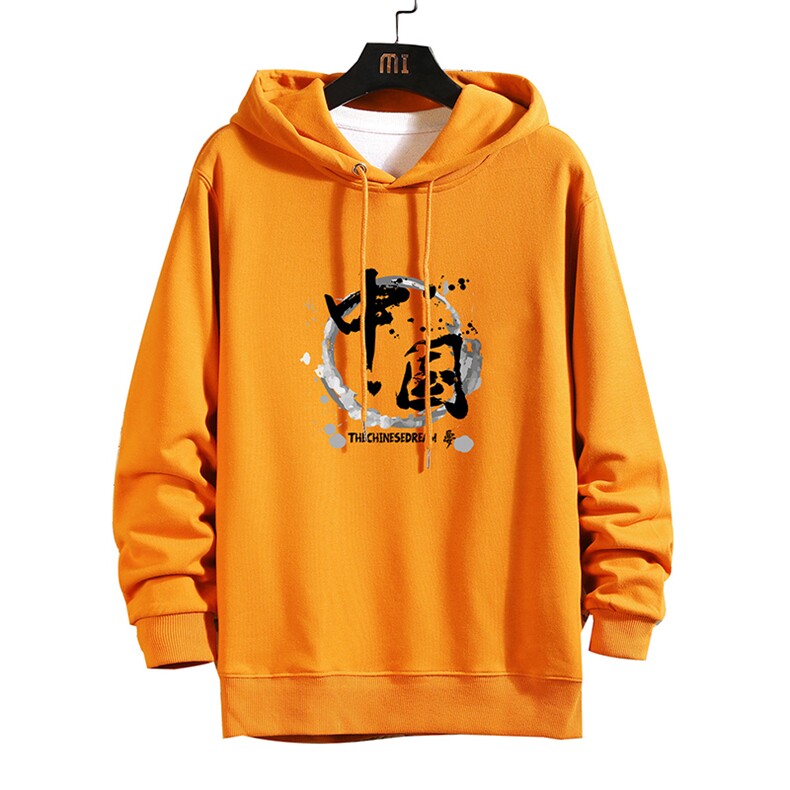 WY2134-P40加绒P45纯连帽卫衣男大码运动帽衫宽松薄外套,男装卫衣,电商A040A
