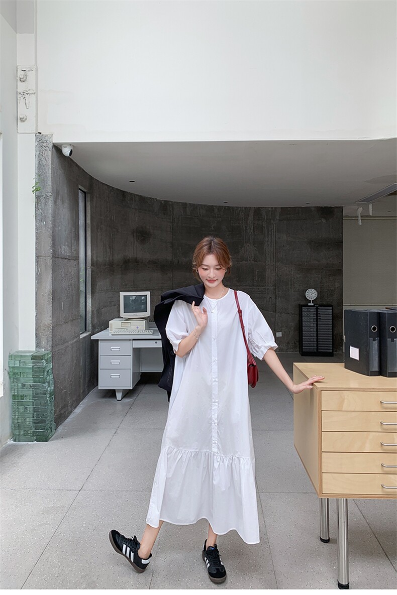 2025春夏秋款百搭连衣裙A018-P1302-D015,女装连衣裙,2D015